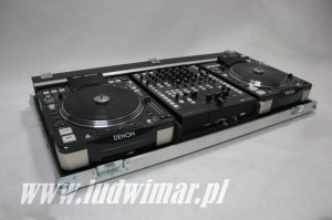 CASE DO DJ SET: 2 x PLAYER 1 x MIXER